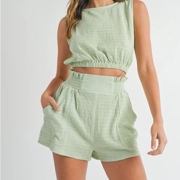 mable Tops - Shop Mable Mint Green Set Never